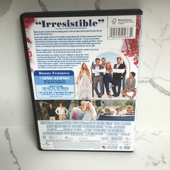 Mama Mia The Movie 2008 DVD - Picture 2 of 4